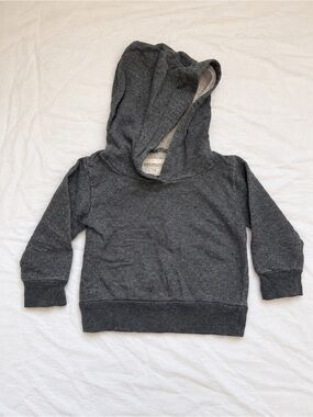 MINI MIOCHE Baby Grey Hoodie Sweater